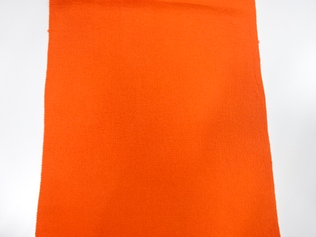  未使用品　正絹　縮緬地　帯揚げ